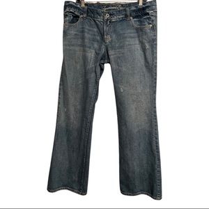 American Eagle AE Favorite Boyfriend Jeans size 14 medium wash